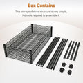 Heavy Duty 5 Shelf Storage Shelving Unit, 1250Lbs Loading Capacity, 29.92