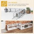 Pawhut Outdoor Cat Tunnel With Extendable Design, 59
