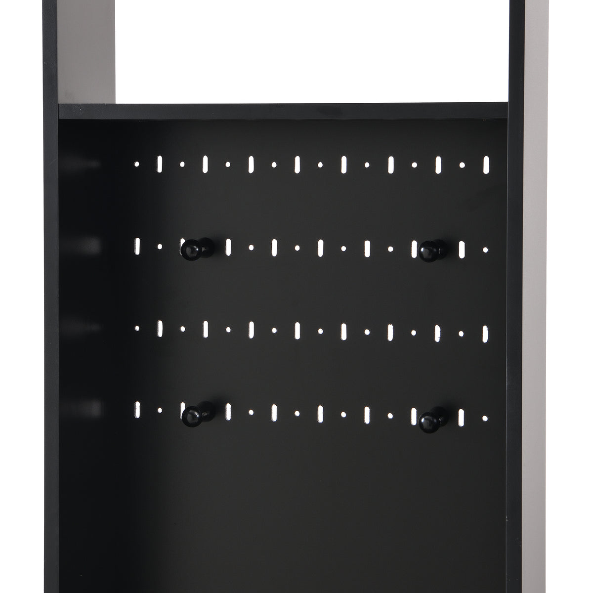 Contemporary 39.3''Wx70.8''H Hall Tree Storage With Cushioned Storage Bench, Multifunctional Hallway Shoe Cabinet With Pegboard, Modern Coat Rack With 4 Hooks For Entryway, Mudroom, Black Black Mdf