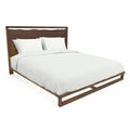 Lofton King Platform Bed Brown King Brown Wood