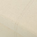 Hayes Armed Storage Bench Beige Fabric