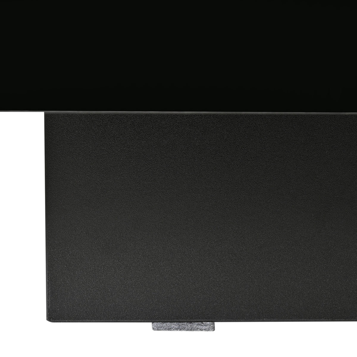 31.4'' X 31.4'' Square Coffee Table With Sliding Tabletop, High Gloss Center Table With Hidden Storage Compartment, Extendable Cocktail Table With Walnut Grain Finish For Living Room, Black Black Square Mdf