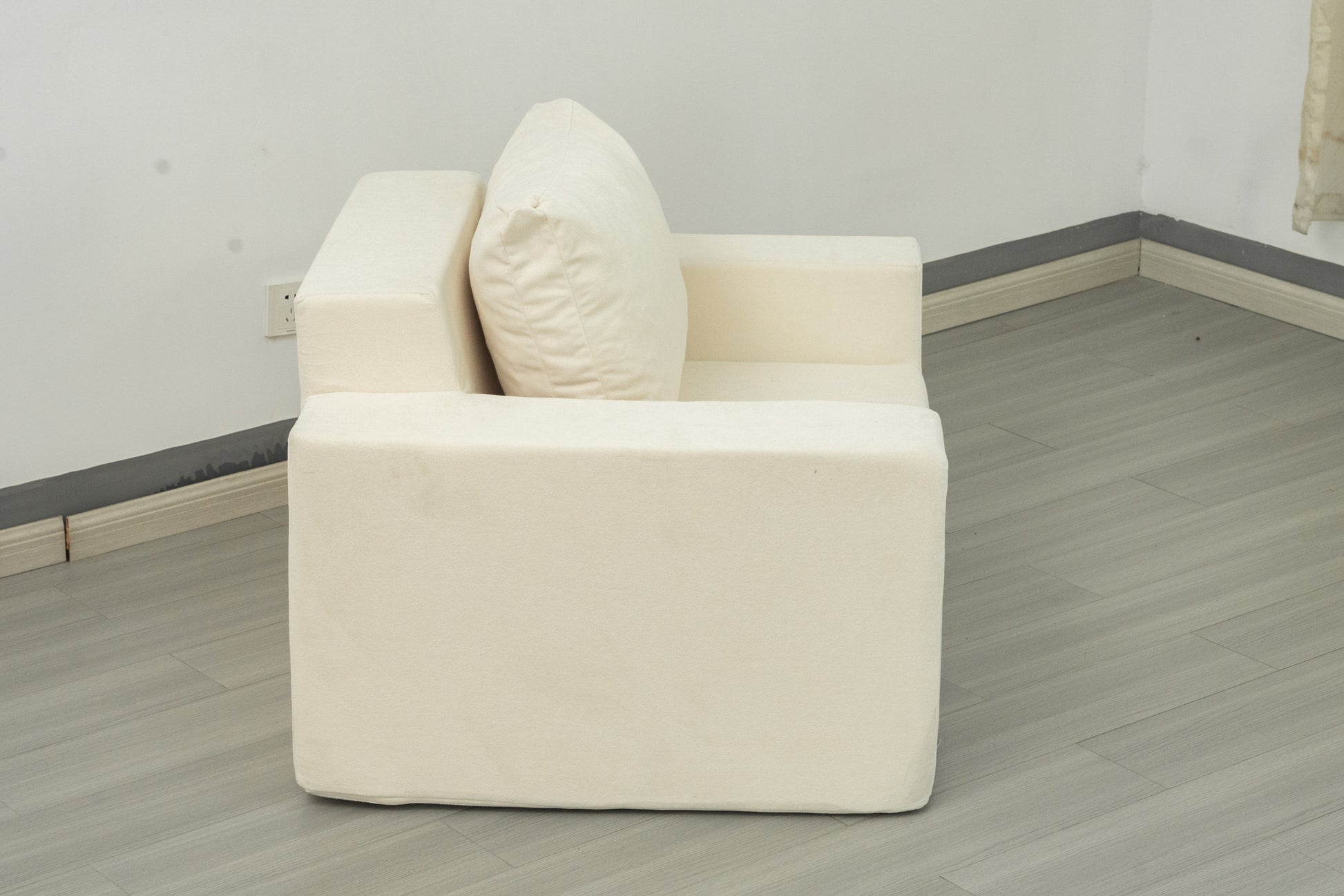 Video Sofa In A Box Foam Sofa Couch With Pillow, Bean Bag Chairs For Adults Stuffed High Density Foam, Large Bean Bag Sofa For Living Room Bedroom Gaming Room Ameican White Oak Primary Living Space Medium Soft Medium Duty American Design,European Square