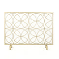 Fire Screens Gold Iron