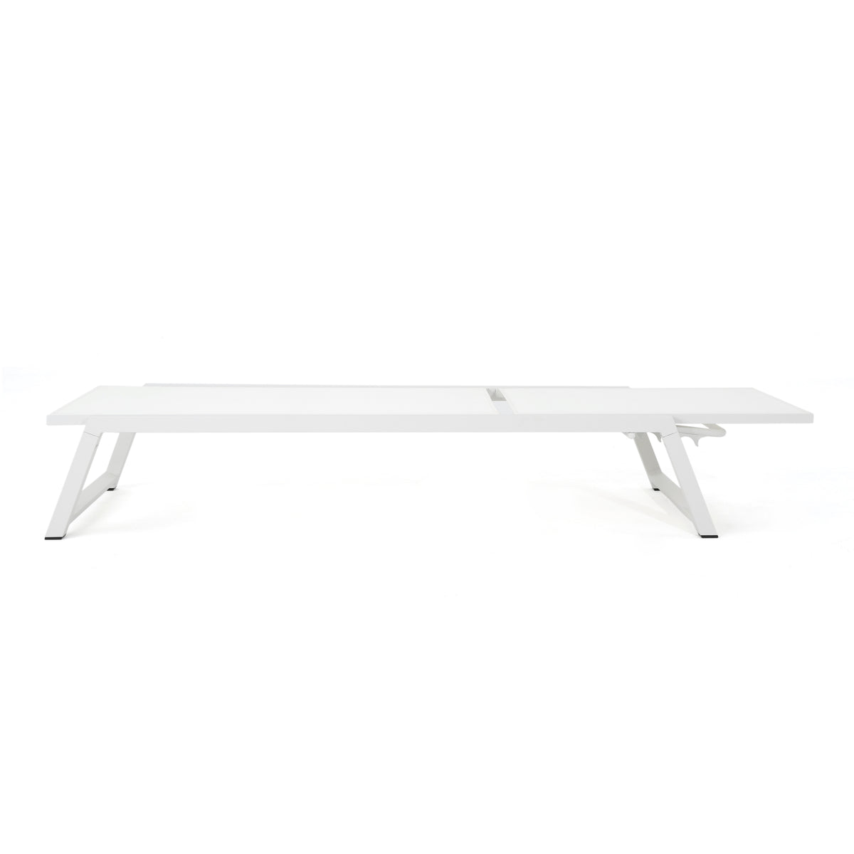 Myers Chaise Lounge Mp2 White Metal Mesh