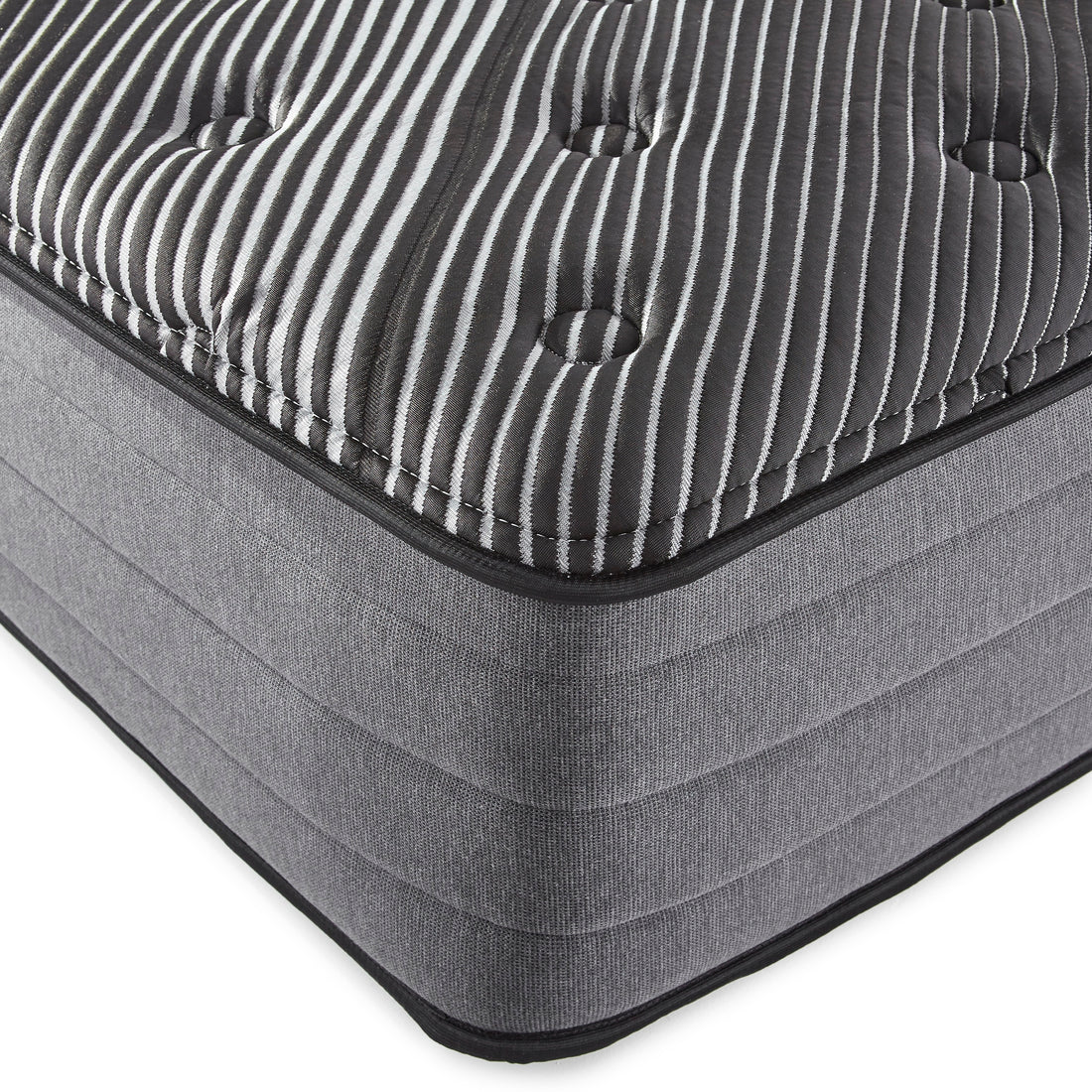 14" Pure Ice Plush Quilted Twin Xl Mattress Black Foam Spring Twin Xl