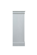 Platinum 5 Drawer Chest With Metal Handles Silver Bedroom Particle Board Mdf