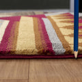 Nature'S Nest Gc Cbl3001 Multi 2 Ft. 7 In. X 7 Ft. 3 In. Lodge Area Rug Red Polypropylene