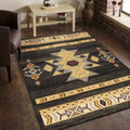 Tribes Gc Yls4004 Black 2 Ft. 7 In. X 7 Ft. 3 In. Southwest Area Rug Black Polypropylene