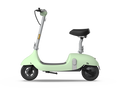 Electric Scooter With Foldable Seat W 35 Miles Operating Range & 15.5Mph Max Speed Green Green Aluminum