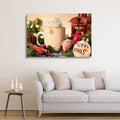 1Pcs Drop Ping Christmas Winter Wall Art Festival Paintings Decorations Party Picutres Gift Poster For Home Wall Decor Framed 4832In Thickness 1.5Inch Rectangle Framed Multicolor Christmas Oversized