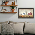 After The Harvest Black Framed Wall Art For Living Room, Bedroom Wall Art Print For Home Decor By Billy Jacobs Multi Wood Paper
