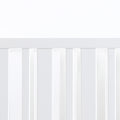 Prague Convertible Crib In White White Wood
