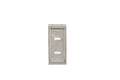 Roller Set With Wall Brackets And Anti Jump Knobs Only, 24D01P09 Chx Chrome Stainless Steel