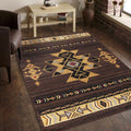 Tribes Gc Yls4005 Brown 7 Ft. 10 In. X 10 Ft. 3 In. Southwest Area Rug Brown Polypropylene