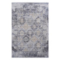 8X10 Grey Blue Traditional Non Shedding Living Room Bedroom Dining Home Office Stylish And Stain Resistant Area Rug Grey Blue Polyester