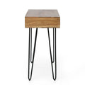 Desk Natural Wood Metal