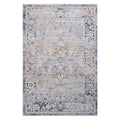 6X9 Ivory Grey Traditional Non Shedding Living Room Bedroom Dining Home Office Stylish And Stain Resistant Area Rug Ivory Grey Polyester