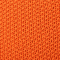 Hollis Knitted Cotton Pouf Cube 20 X 20 X 16 Pouf Orange Cotton