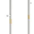 Coat Racks Solid Wood Hanger 23.6* 11*64.1In Solid Environmental Protection Easy To Assemble Beautiful Can Be Placed In The Bedroom Entrance Living Room White White White American Design,Art