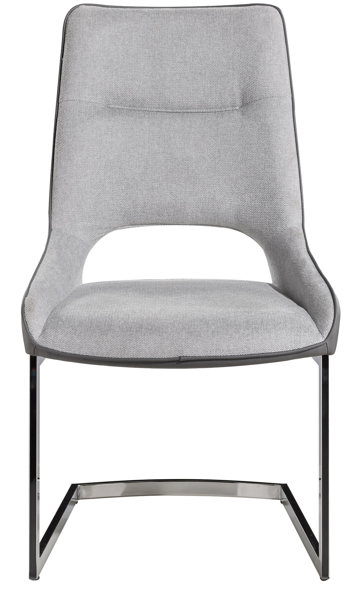 Sally Grey Dining Chair Kit Of 2 Solid White Dining Room Rubberwood Solid Back Set Of 2 Gray Foam Wipe Clean Square Modern Side Chair Foam Fabric