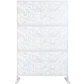 Outdoor & Indoor Privacy Screen Metal Privacy Screen 76