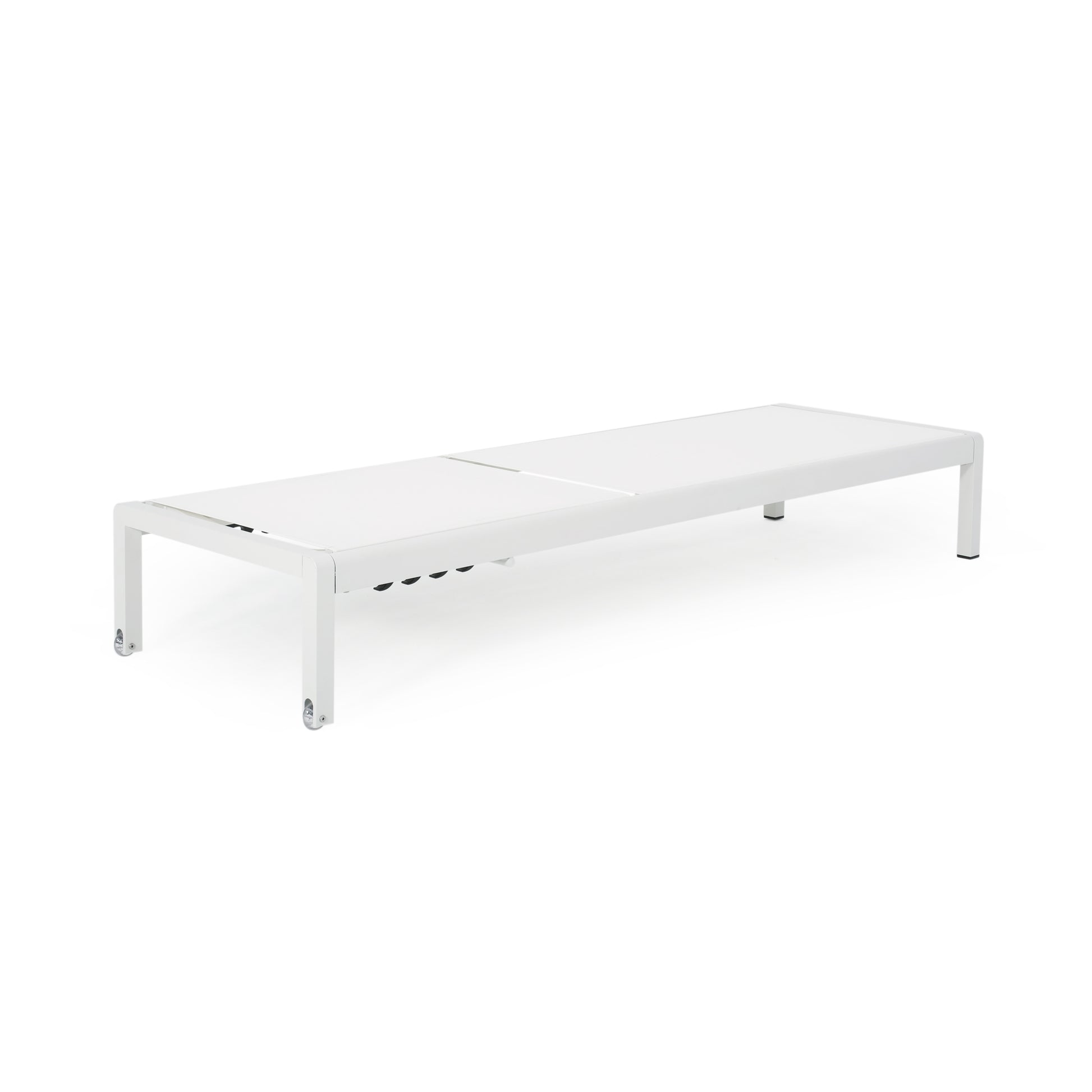 Cape Coral Kd Chaise Lounge Gry Mp2 Set Of 2 White Wood