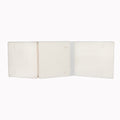 Broadway Ian Chaise Lounge Cushion Three Folds Cream Waterproof Fabric