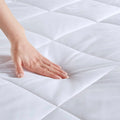 Oversized Down Alternative Comforter White Twin Twin Xl White Nylon