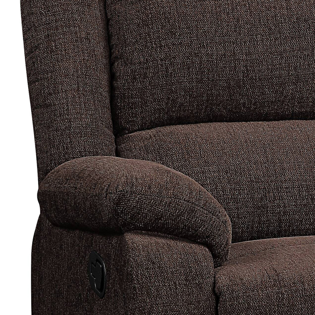 Brown Pillow Top Arms Glider Recliner Brown Primary Living Space Tight Back Modern Fir Pillow Top Arms Wood Metal
