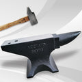 Single Horn Anvil 66Lbs Cast Steel Anvil Blacksmith For Sale Forge Tools And Equipment Anvil Rugged Round Horn Anvil Blacksmith Jewelers Metalsmith Blacksmith Tool Black Carbon Steel