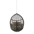 Morris Hanging Chair With 8Ft Chain Khaki Brown Polypropylene