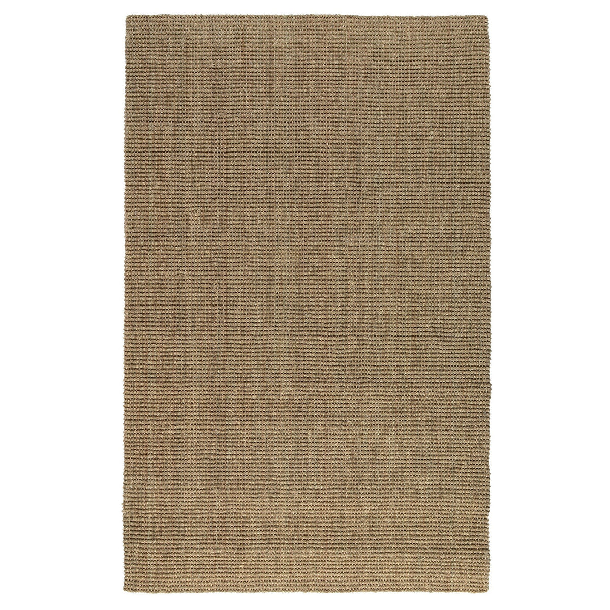 Quell 2 X 3 Handwoven Area Rug, Natural Brown Seagrass, Braided Design Brown Jute