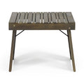 Kyoto Side Table Grey Wood
