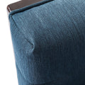Club Chair Navy Blue Fabric