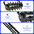 Lawn Aerators, Gardens, Yards, Loose Soil In Farmland,Gardening Lawn Aerator Tool, Upgraded Heavy Duty Aerator Lawn Soil Penetrator Spikes, For Garden Grass Patio Yard. Black Iron