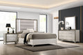 Star White Nightstand White Solid Wood Mdf