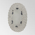 Mdf Carved Mirror Grey Mdf Glass