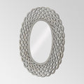 Mdf Carved Mirror Grey Mdf Glass
