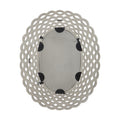 Mdf Carved Mirror Grey Mdf Glass