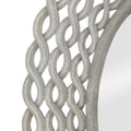 Mdf Carved Mirror Grey Mdf Glass