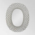 Mdf Carved Mirror Grey Mdf Glass