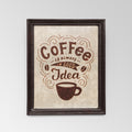 Coffee Transfer Wall D Cor Idea Wood Wood