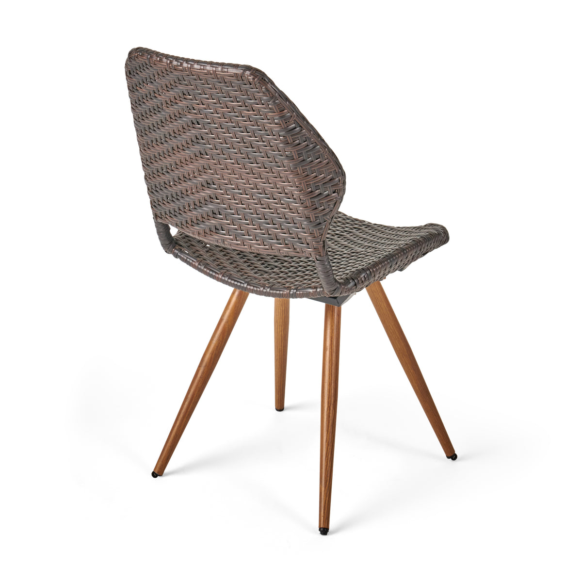 Laryn Dining Chair,Set Of 2 Brown Multi Rattan
