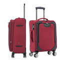 3 Piece Lightweight And Stylish Travel Suitcase 20 Inches, 26 Inches, 30 Inches. Durable And Easy To Carry Design, Ergonomic Interior For Both Men And Women.Wine Red Wine Red Fabric