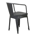 Colmar 3 Pc Kd Metal Set Black Silver Iron