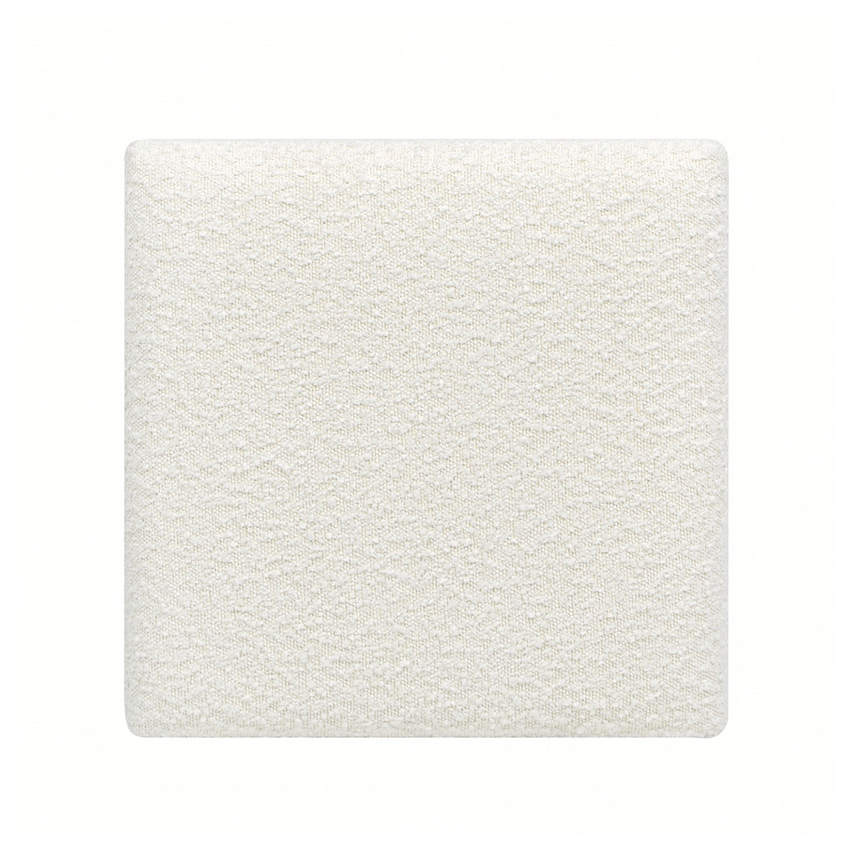 Ivory White Boucle, Ivory White Boucle White Foam Boucle