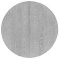 5 Piece Rustic Round Pedestal Extendable Dining Table Set With 15.7