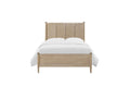 King Lo Post Bed In Sand Colored Finish King Sand Solid Wood Mdf