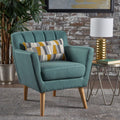 Mid Century Modern Fabric Club Chair, 28.30